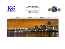 Tablet Screenshot of kselawyers.com